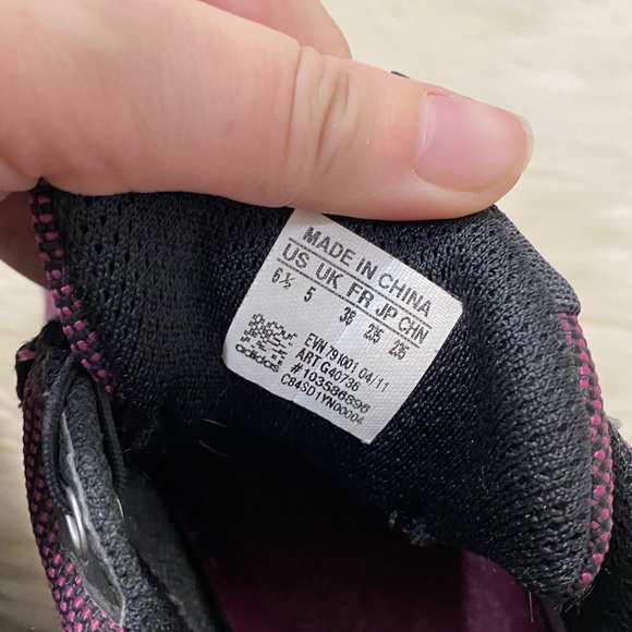 ADIDAS Mens Terrex Fast X FM Purple Low Cut Hiking Shoes (womens 8) - Picture 9 of 10